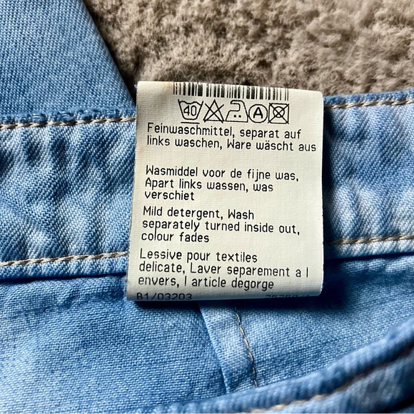 MAC Jeans Chiara balloon cargo pants drawstring bottoms - Picture 7 of 9